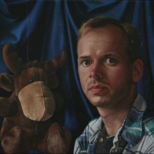 “The Artist and his Moose”